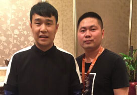 广州星空娱乐与明星合影