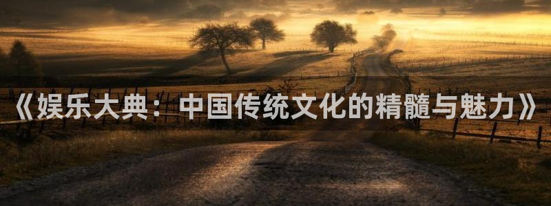 星空娱乐网址：《娱乐大典：中国传统文化的精髓与魅力》