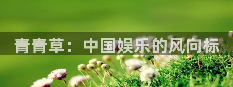 星空娱乐93299尊享版：青青草：中国娱乐的风向标
